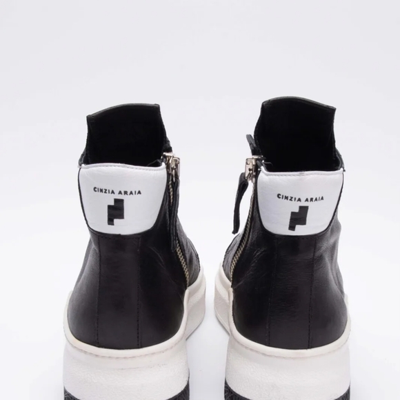 Cinzia araia leather sneakers - Picture 3 of 5